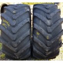 LOT DE 2 PNEUS 460/70R24 MICHELIN XMCL OCCASION 70% US