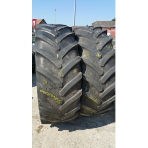 LOT DE 2 PNEUS 600/65R38 MICHELIN OCCASION 65% US