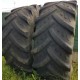 LOT DE 2 PNEUS 580/70R38 KLEBER FITKER OCCASION 75% D USURE