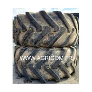 PNEU 460/70R24 MICHELIN XMCL OCCASION 15MM GOMME 50% US