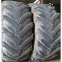 LOT DE 2 PNEUS 460/70R24 MICHELIN XMCL OCCASION 90% US