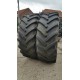 LOT DE 2 PNEUS 600/65R38 MICHELIN OCCASION 30% US