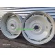 LOT DE 2 JANTES DE DEMONTES VOIE VARIABLE W11-36 8 TROUS 150/203