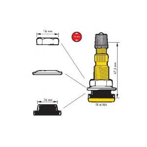 VALVE AIR/EAU TR618A TIP TOP